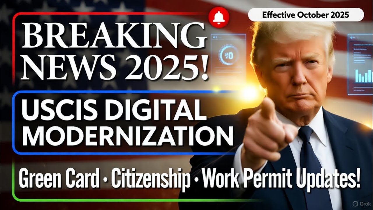 Обновление USCIS 2025: подайте заявление на получение грин-карты, гражданства и разрешения на раб...