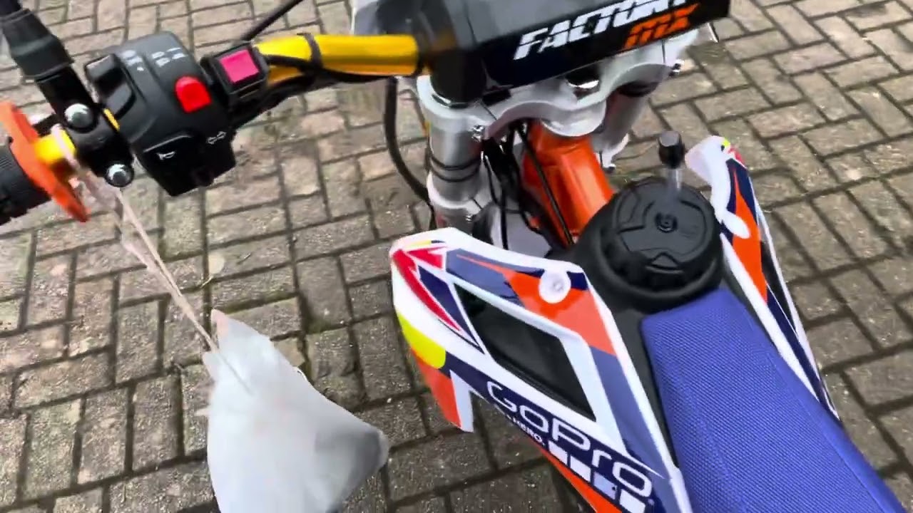 Factory Mx 125F CBT Road Learner Legal Pit Bike With Super Moto Option From factorymx.co.uk