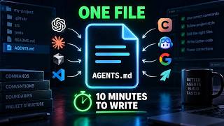 AGENTS.md — The One File That Fixes Your Coding Agent