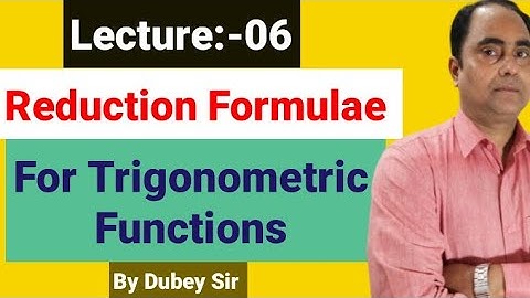 #reductionformula #ReductionFormulaOfTrigonometricFunction#csirnetmath #iitjam #dkmathtutorial