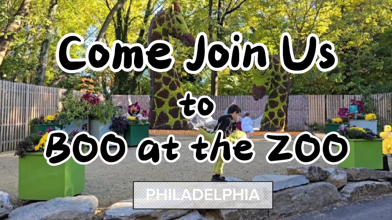 🎃 B0O at the Z00 2025 Trick or Treat at the Philadelphia Zoo 🦁🐵