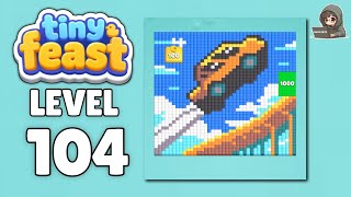 Tiny Feast level 104 walkthrough solution 