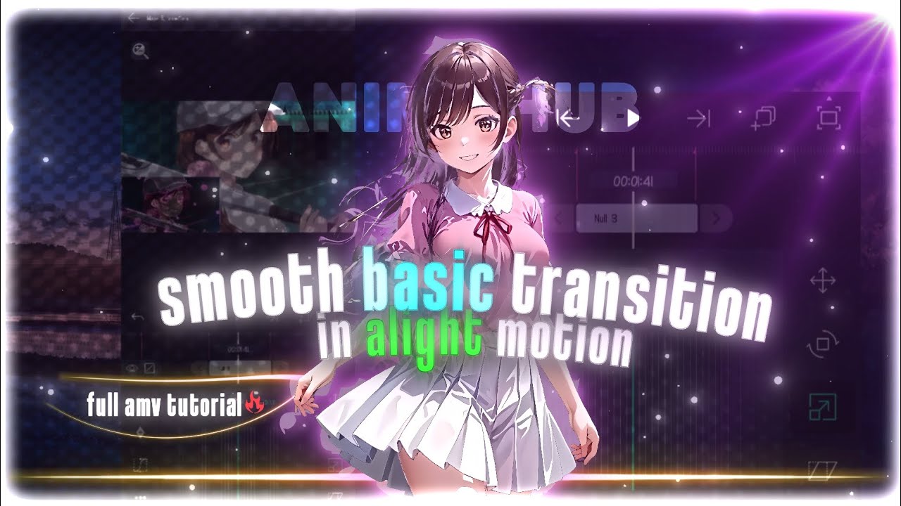 Smooth Basic Transition in Alight motion Full Amv Tutorial 📱 - YouTube