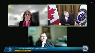 Strategic Plan & Budget - December 20, 2024