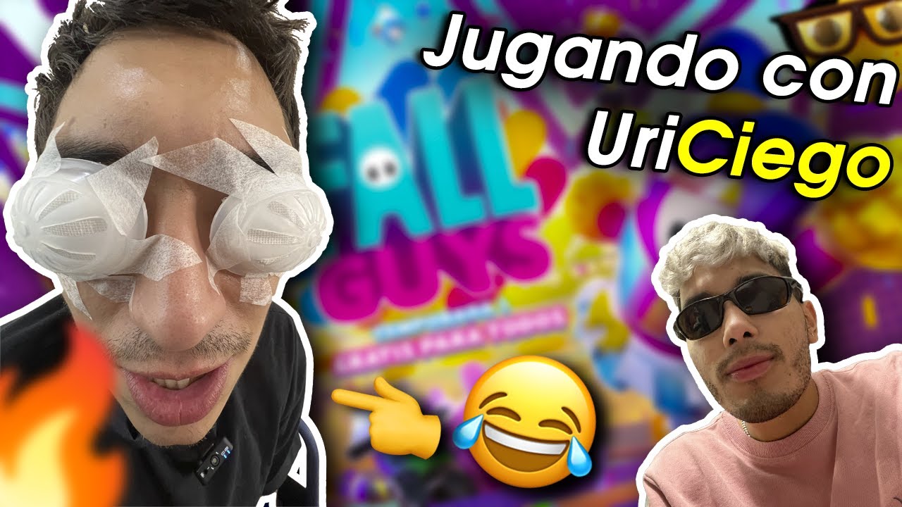 Fall guys pero con Uriel discapacitado 🤣🤕