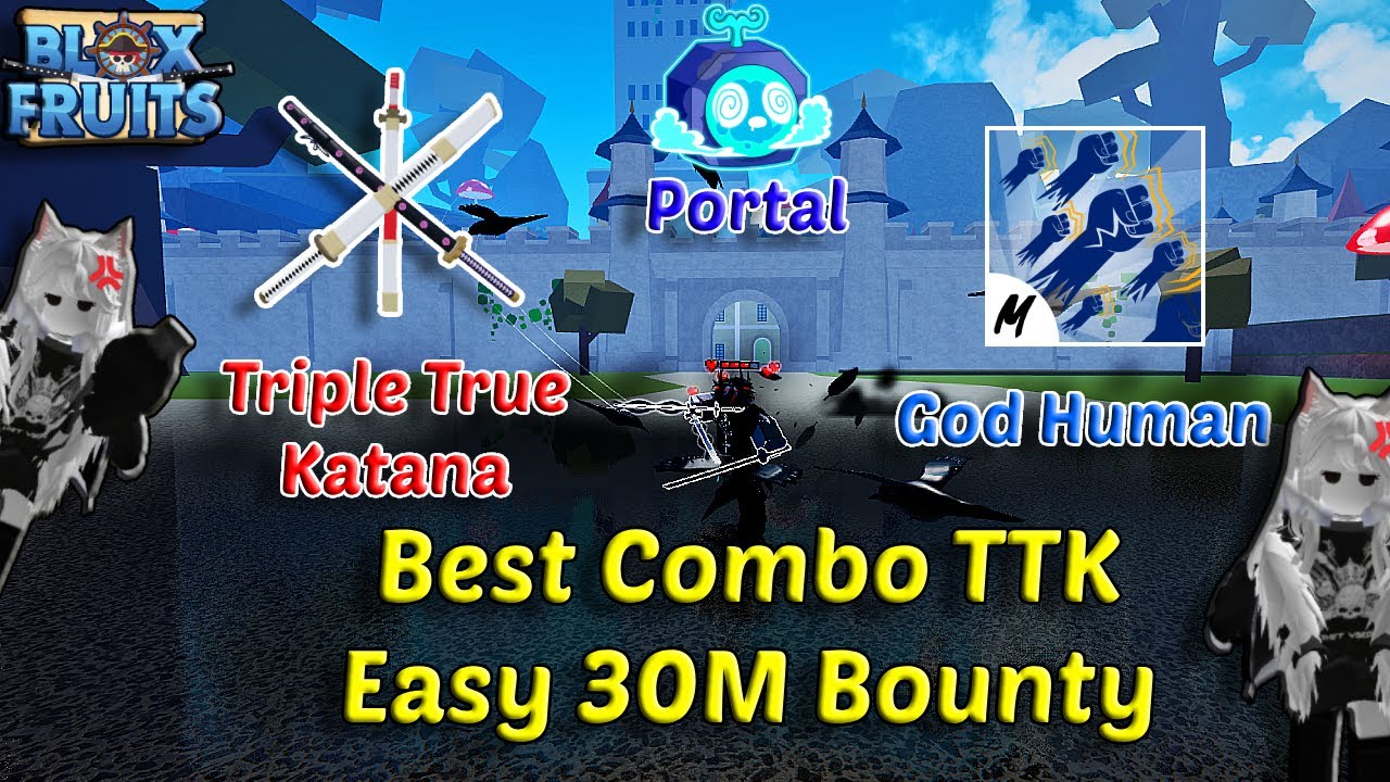 This TTK Build ONE SHOT COMBOS Anyone.. (Blox Fruits)