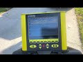 SENSOR SOFTWARE LMX100 GROUND PENETRATING RADAR TEST