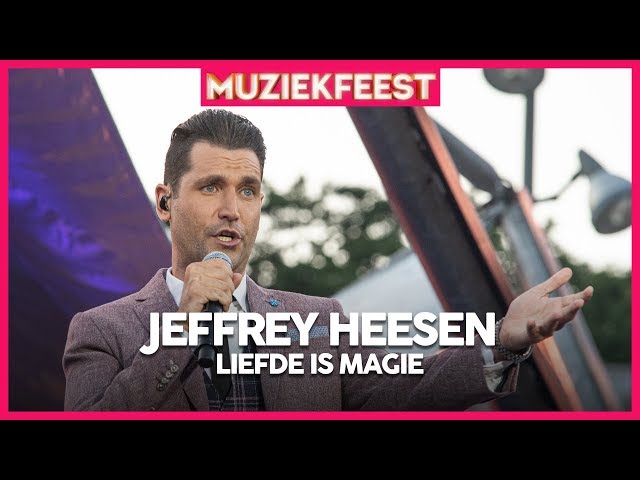 Jeffrey Heesen Liefde Is Magie Muziekfeest Op Het Plein