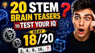 STEM SPARK PUZZLES  Only Sharp Minds Score 18/20