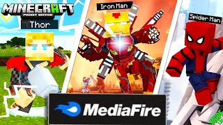 🔥 NEW Marvel FISK Superheroes Mod for Minecraft PE 1.21+ 🔥