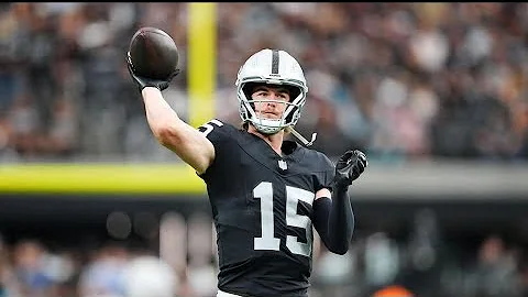 Kenny "Two Gloves" Pickett to start for Raiders against Eagles with Geno Smith out.