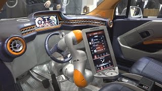 Un volant robotisé dans la voiture du futur - MWC 2016