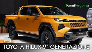 Toyota Hilux, here's the ninth generation. Tough, agile, diesel hybrid...and electric.