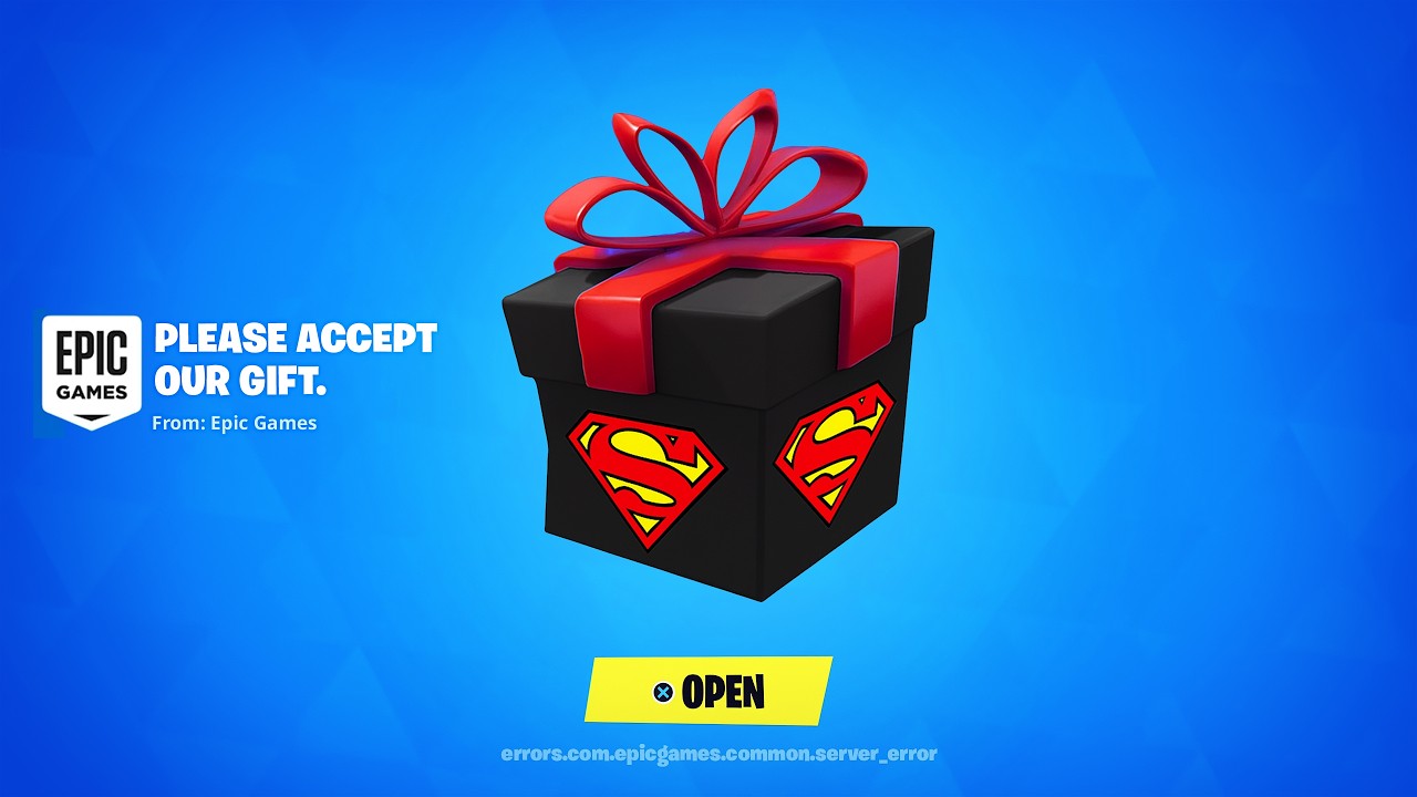 НЕ ОТКРЫВАЙТЕ этот подарок Fortnite..