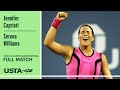 Jennifer Capriati vs. Serena Williams Full Match | 2004 US Open Quarterfinal