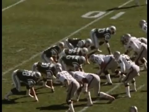 1977 Week 06 Oakland Raiders @ New York Jets - highlights (NFL Films)