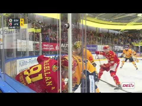 Highlights of the game ESV Kaufbeuren vs. Lausitzer Füchse (Matchday 18, Season 25/26)