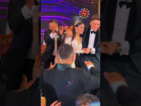 ابن مصطفى كامل يرقص مع اخته في فرحها مصطفى كامل  ترند لايك