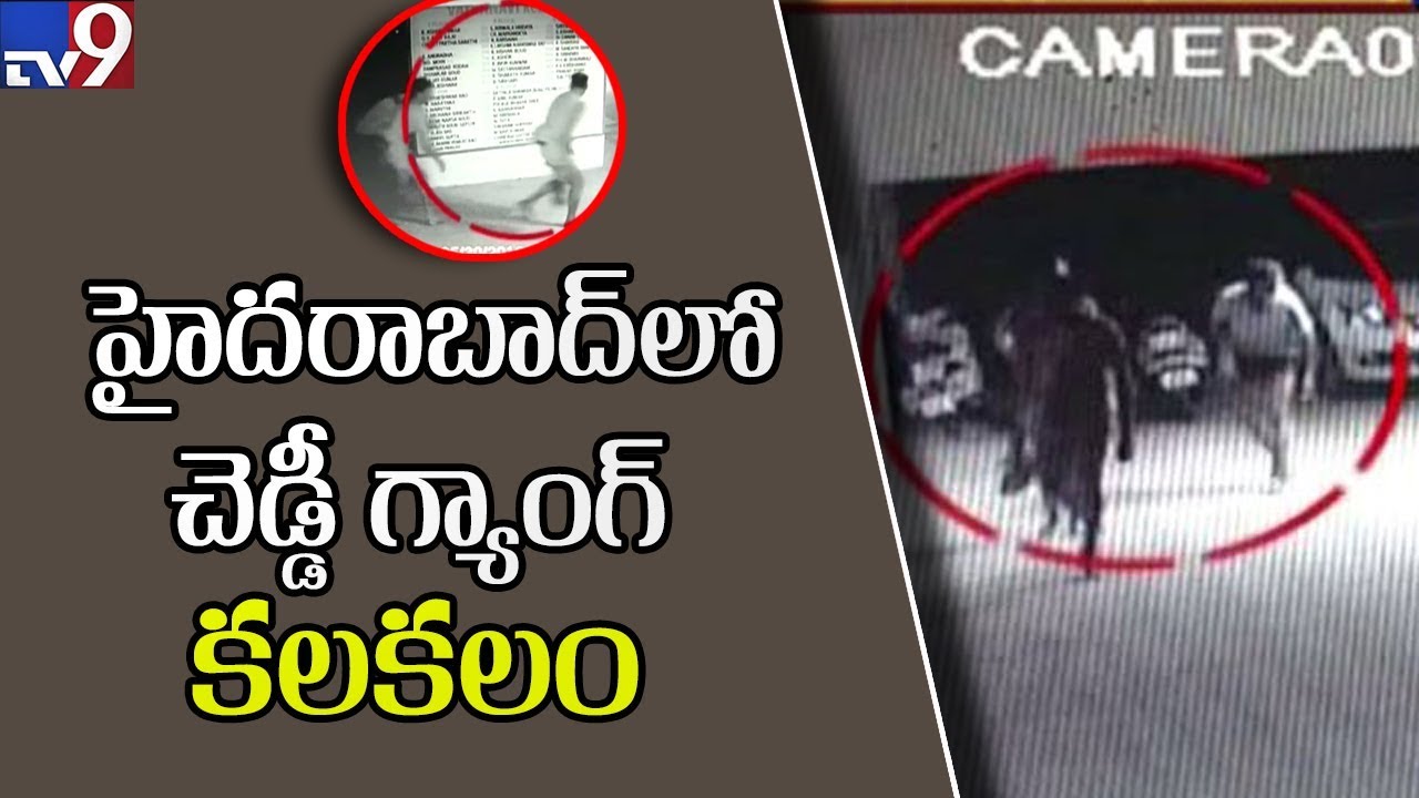 Most Wanted Cheddi Gang strikes in Hyderabad - TV9