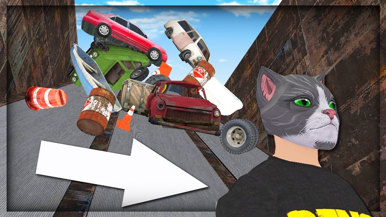 【DE JuN】閃躲絞肉機！超刺激的遊戲！ (Garry's Mod)