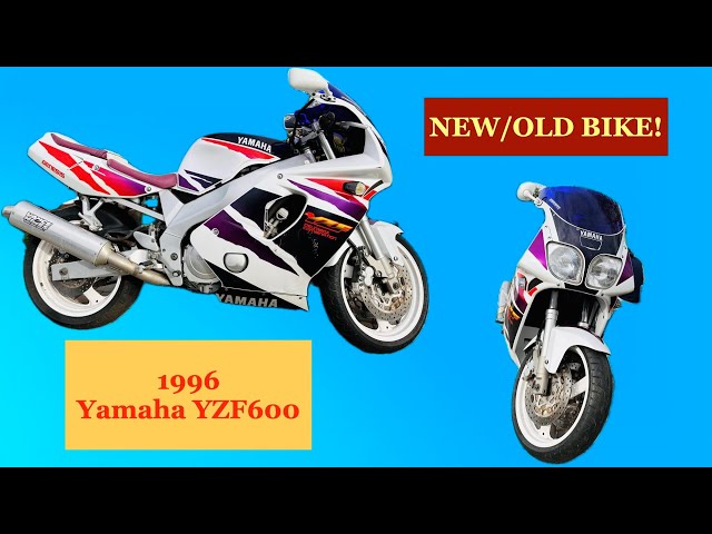 1996 Yamaha YZF600 - My New Old Bike 😊 - YouTube