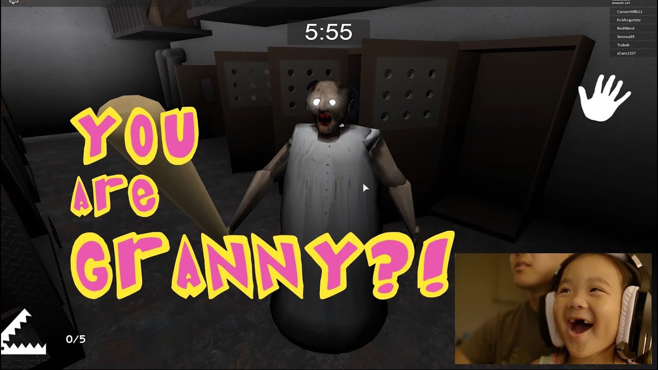 You are GRANNY?! Roblox Granny