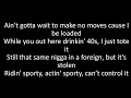 KODAK BLACK TRANSPORTING LYRICS