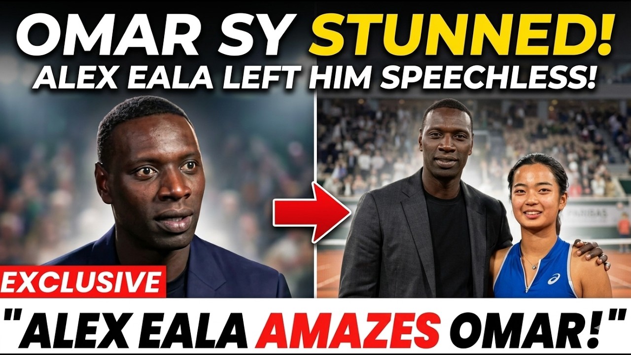 Paris Crowd ERUPTS After Omar Sy’s Emotional Alex Eala Moment 🇫🇷🎾 - YouTube