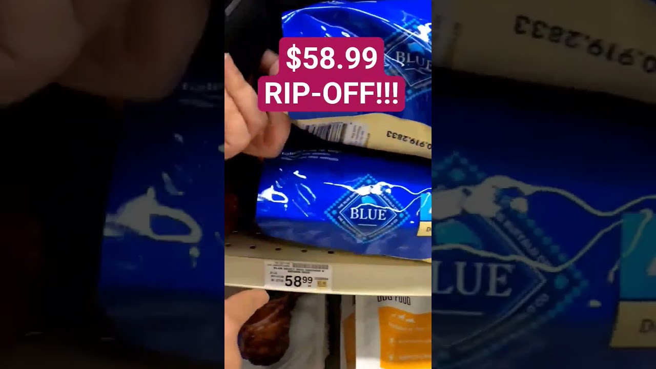 Корм для собак Blue Buffalo за 58,99 долларов — это просто обман!!! 