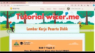 How to Create a Wizer.me-Based Digital Student Worksheet Tutorial