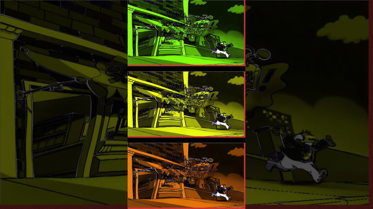 Turma da Mônica Socorro polícia! Intro Logo Effect Sparth Pitch Sponsored by Orange Vocoder