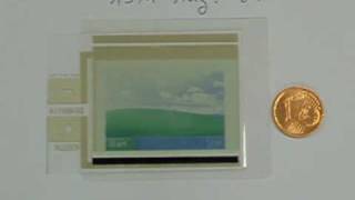 NanoChromics Inkjetted Electrochromic Display