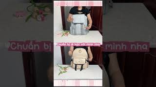 Chiều khách số 1 luôn #conmas #backtoschool #balo