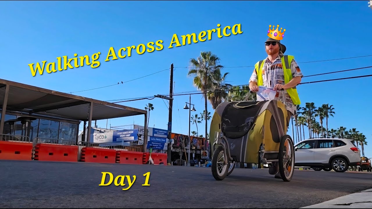 Walking America. Day 1.