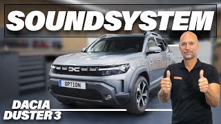 Dacia Duster 3: Komplettes Soundupgrade mit Subwoofer 🚗