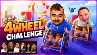 4WHEEL CHALLENGE WITH RAMAI!!!  #5TAR #KCG #ALYBI