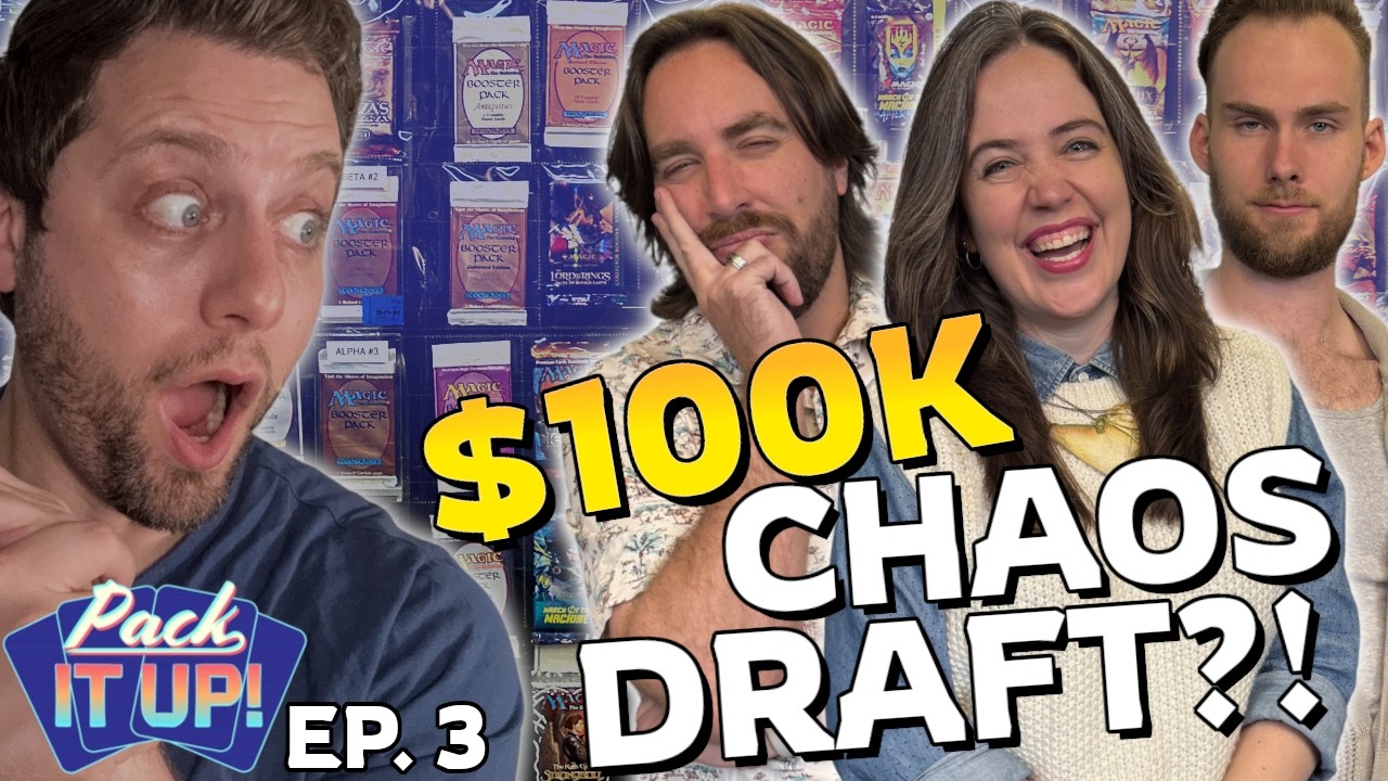 Драфт Хаоса со всеми наборами бустеров Magic: Собери всё — Эпизод 3
