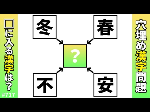 【漢字分解パズル】攻略：四方の熟語を同時に成立させる「中心文字の総当り推論」