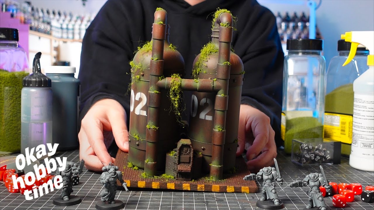 Создание индустриальной территории для Warhammer 40k и других игр!