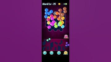Block! Hexa Puzzle~Turmoil A block 5 to 9 levels level-75