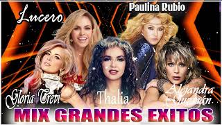 Shakira, Gloria Trevi, Lucero,Paulina Rubio ,Thalia - MIX GRANDES EXITOS POP LATINO