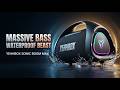 YEAHBOX Sonic Boom MAX 300W Bluetooth Speaker Review | Massive Bass, 30,000mAh Battery &amp; IPX66 Water