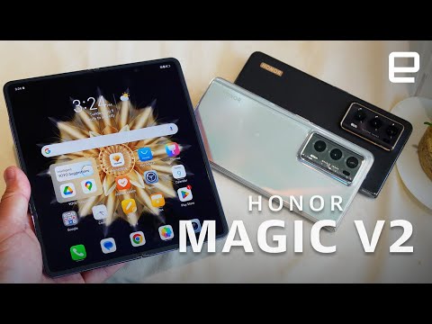 Honor's Magic V2 is the thinnest foldable phone yet