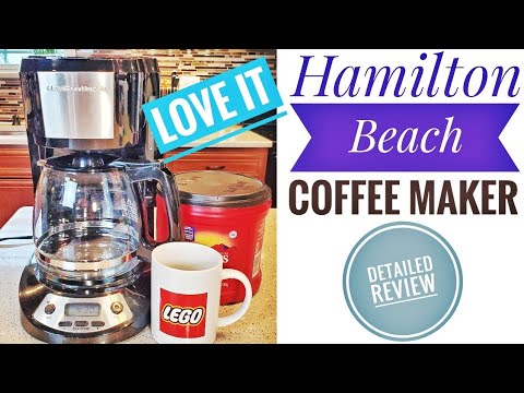 DETAILED REVIEW Hamilton Beach 49615C 12 Cup Programmable Coffee Maker Black