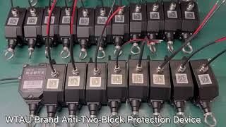 CRANE SAFETY WITH ANTI TWO BLOCK (A2B) DEVICES