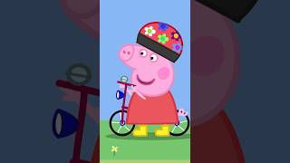 Daddy Pig Fixes Peppa's Bicycle! 🚲 #shorts