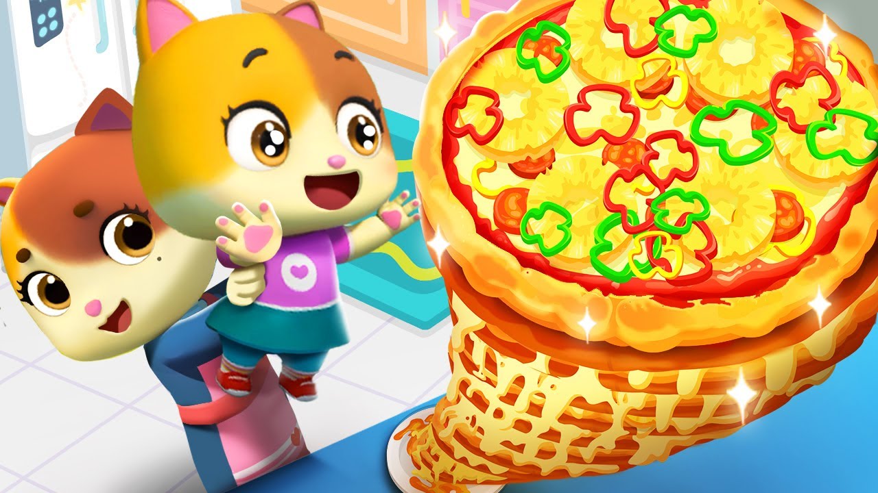 My Special Pizza  ABC Song  More Kids Songs  Nursery Rhymes  MeowMi Family Show