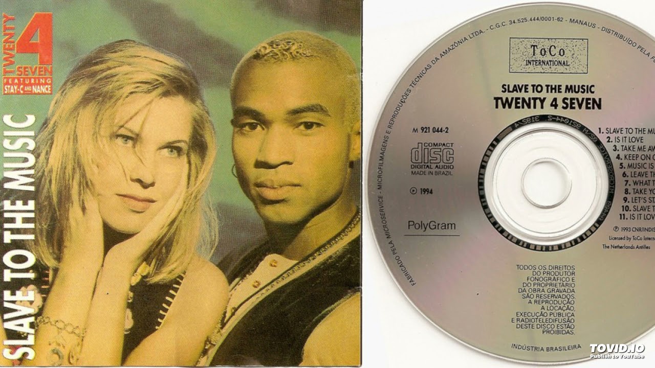 洋楽 m Twenty 4 Seven - 1 - Slave To The Music - Teljes albzm - 1993