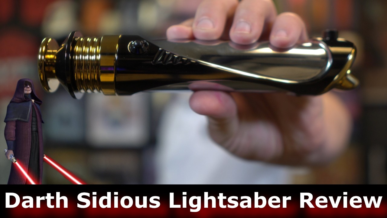 Darth Sidious Lightsaber Review ( Superneox ) - YouTube