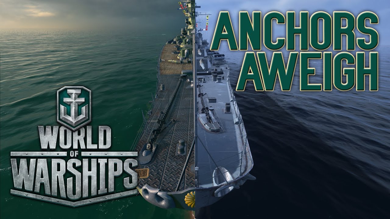 World of Warships Anchors Aweigh Beastly Battleships YouTube